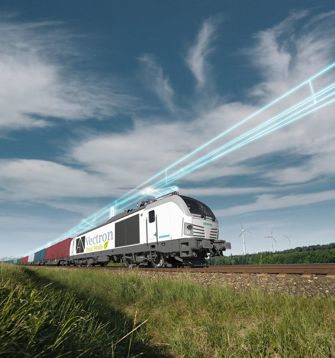 Siemens Mobility presenta su nueva locomotora Vectron Dual Mode